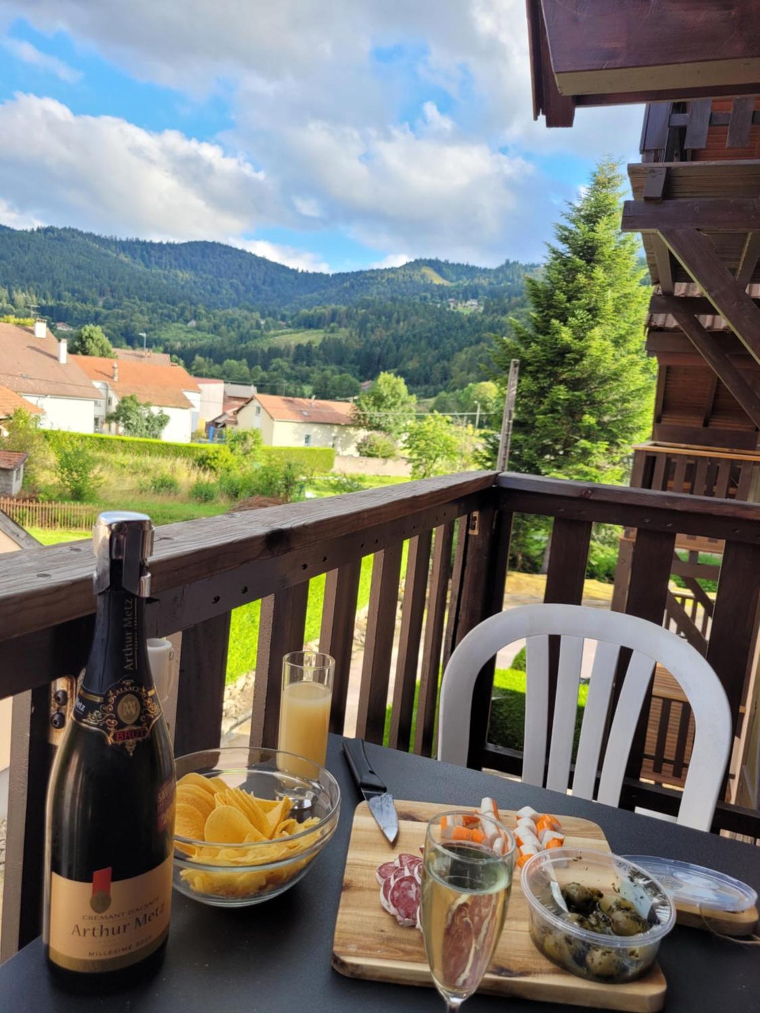 Appartement Chaleureux Au Coeur Des Hautes Vosges Ventron Dış mekan fotoğraf